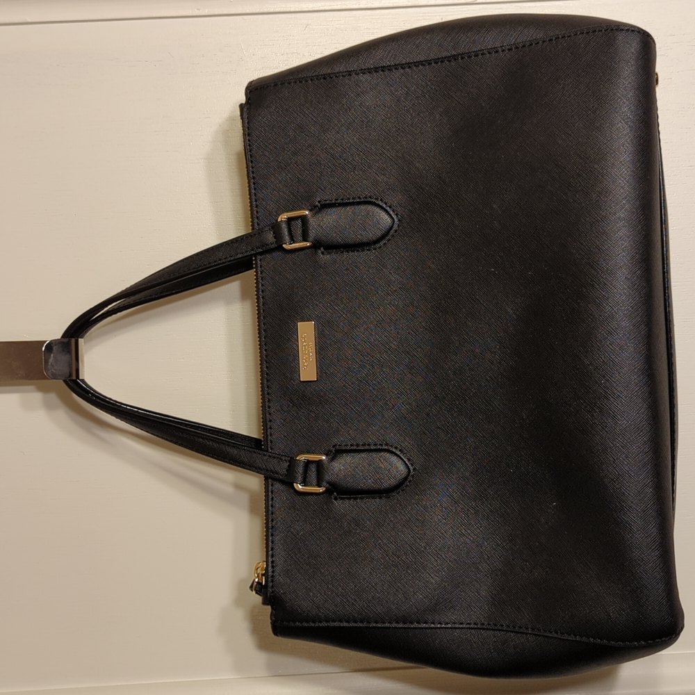Kate Spade Black Leather Tote